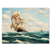 Canvas print painting, ship, sea M0500