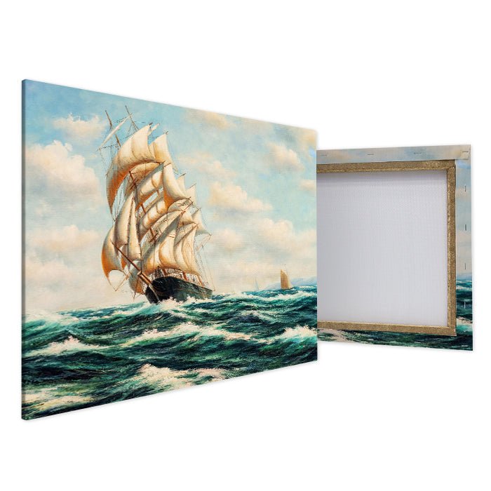 Leinwandbild Malerei Schiff Querformat M0500 kaufen - Bild 4