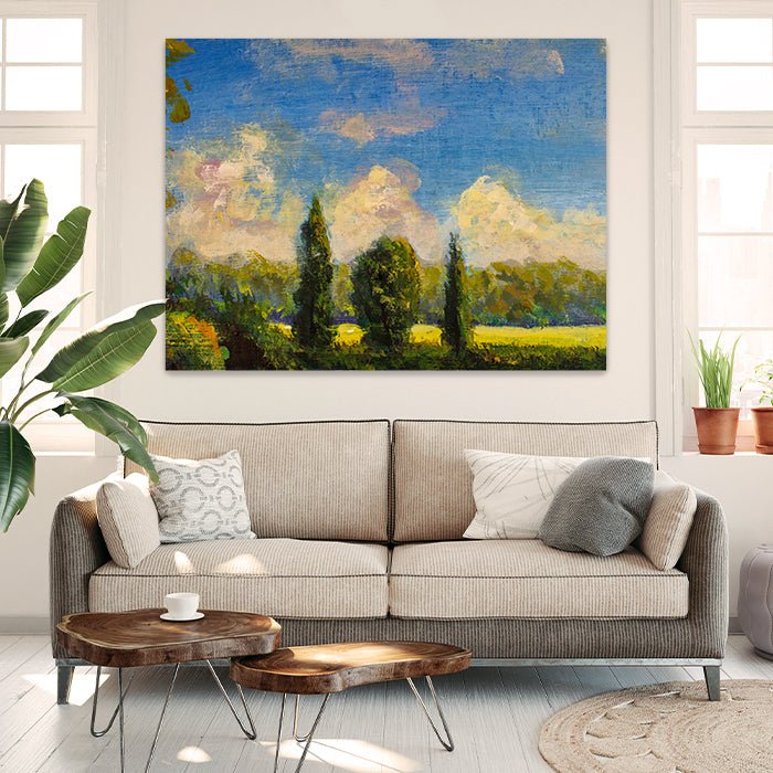 Leinwandbild Malerei Wald Querformat M0501 kaufen - Bild 2
