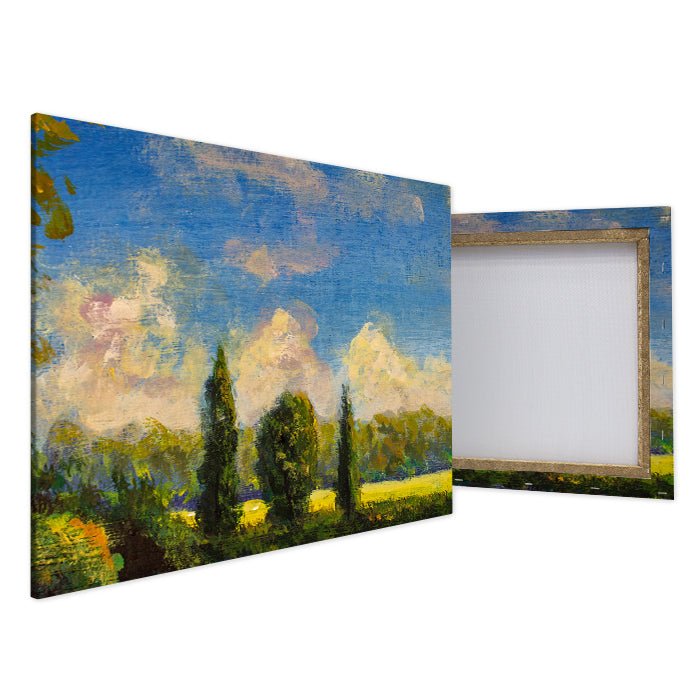 Leinwandbild Malerei Wald Querformat M0501 kaufen - Bild 4