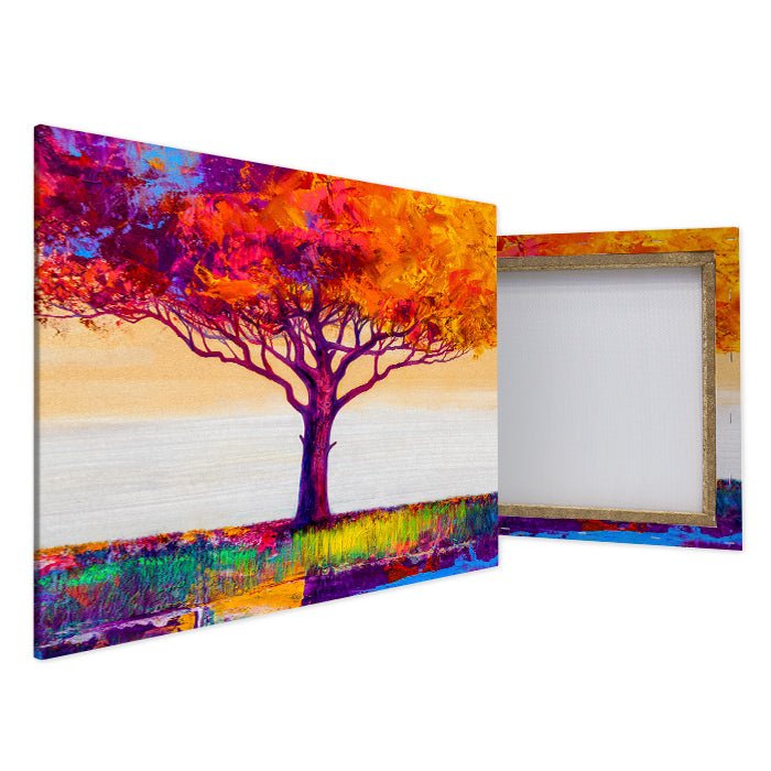 Leinwandbild Malerei Baum Querformat M0502 kaufen - Bild 4