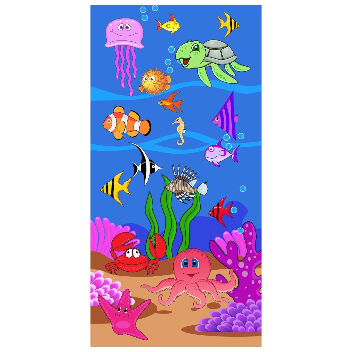 Türtapete Unterwasserwelt M0505 - Bild 2