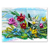 Leinwandbild Malerei, Blumen M0507