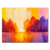 Canvas painting, trees M0509