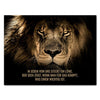 Canvas Print Saying, There is a lion in everyone M0513