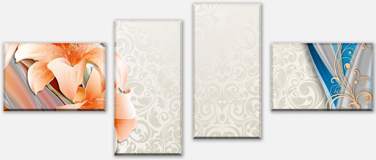 Tableau sur toile Diviseur lys dream lily M0523