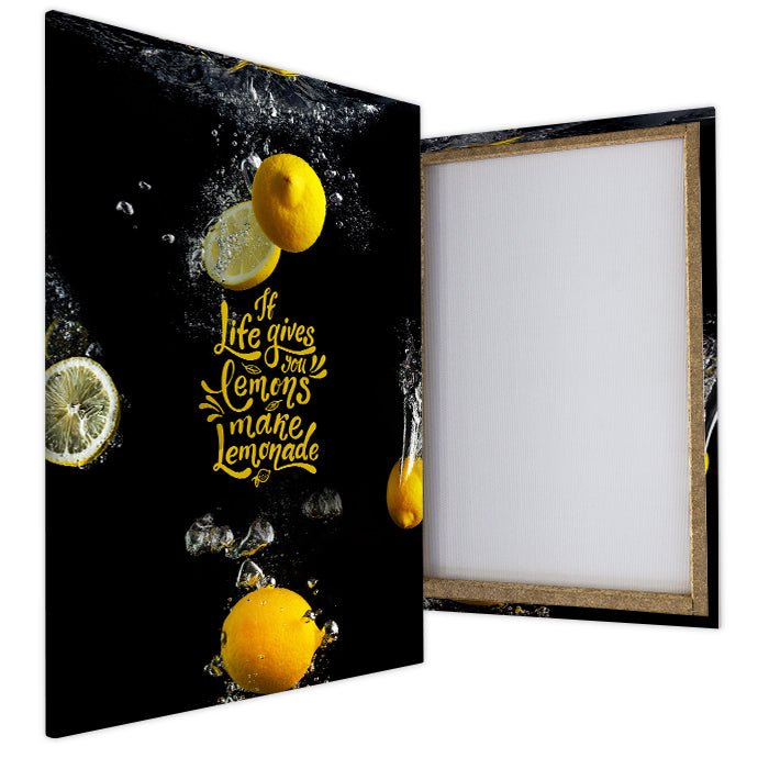 Leinwandbild Make Lemonade Hochformat M0525 kaufen - Bild 4