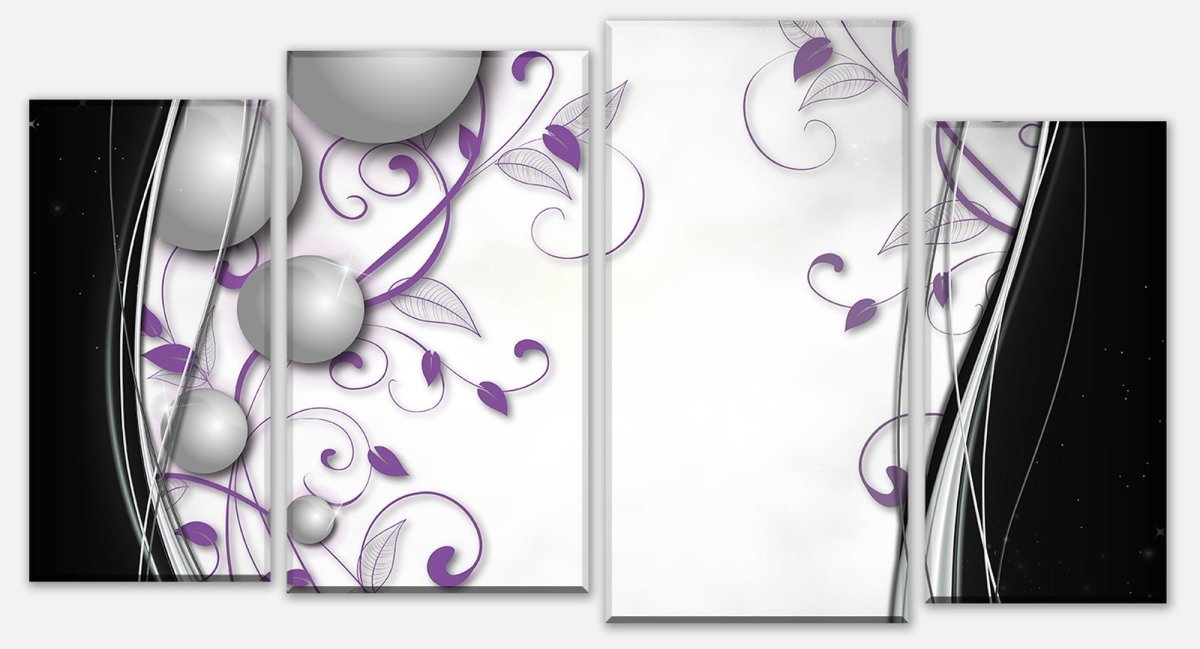 Canvas print Divider elegant balls abstract M0527