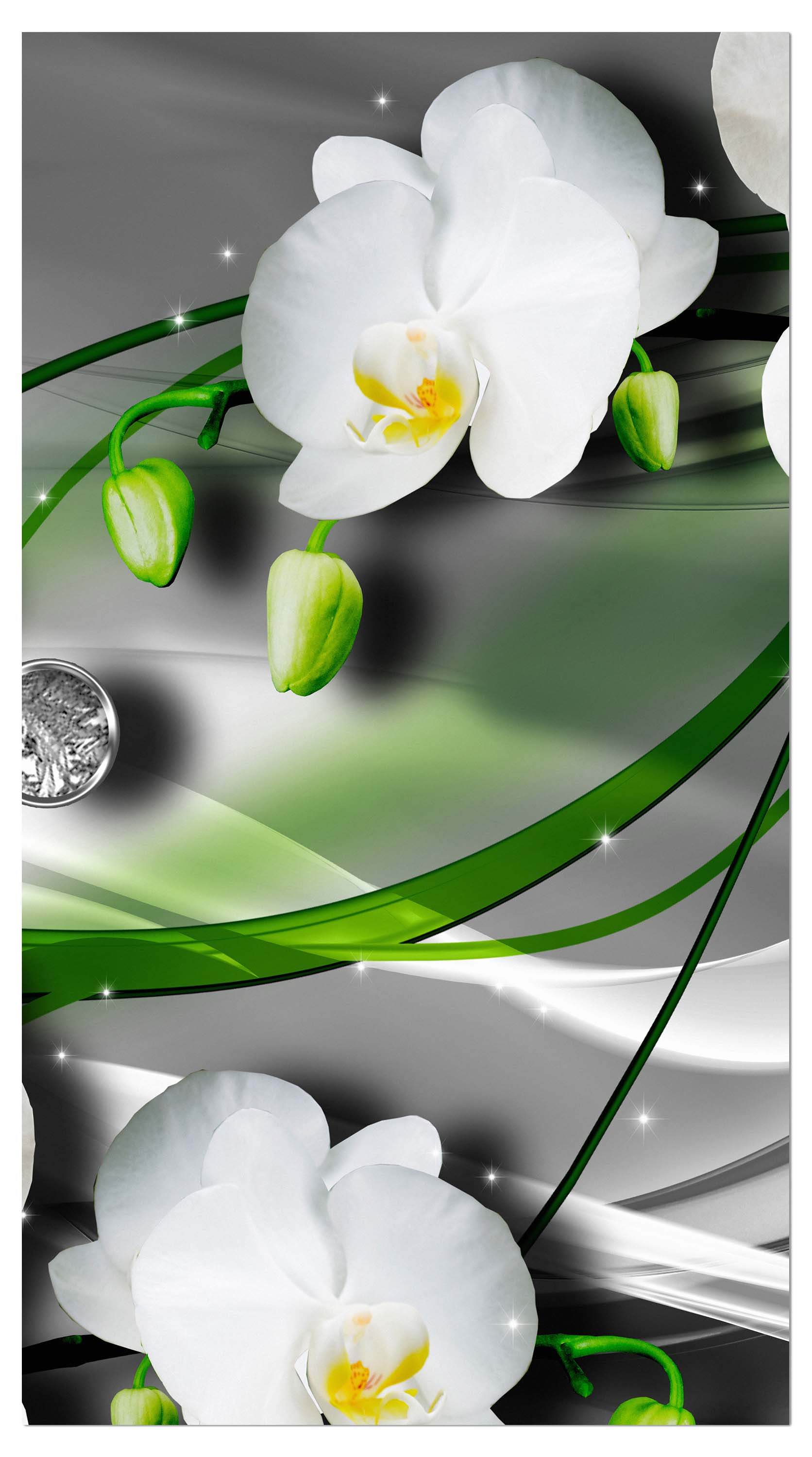 Garderobe Diamant Lilie grün M0533 entdecken - Bild 4