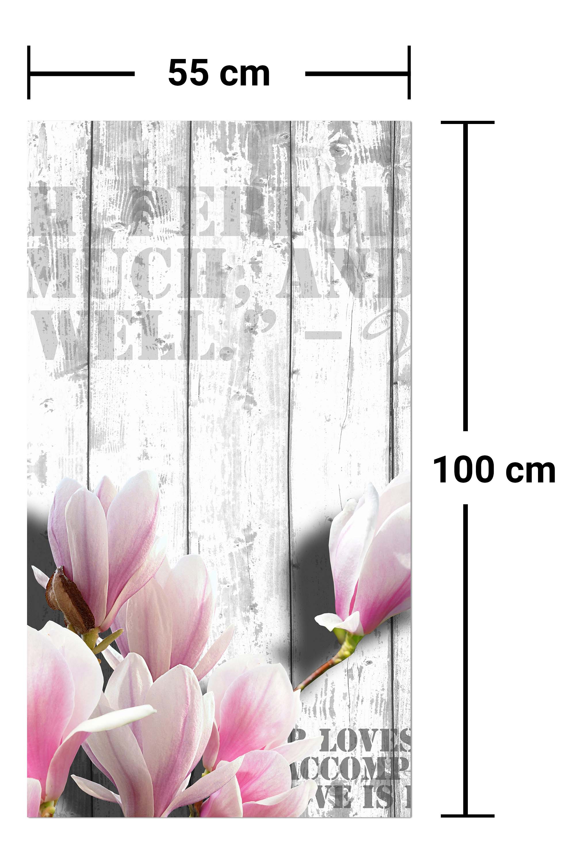 Garderobe Holz rosa Blüten M0540 entdecken - Bild 7