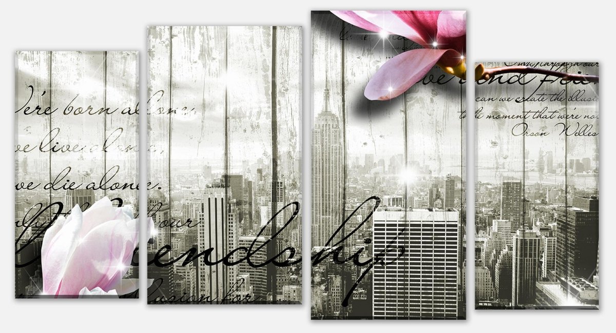Canvas stretcher style New York Blossoms M0546