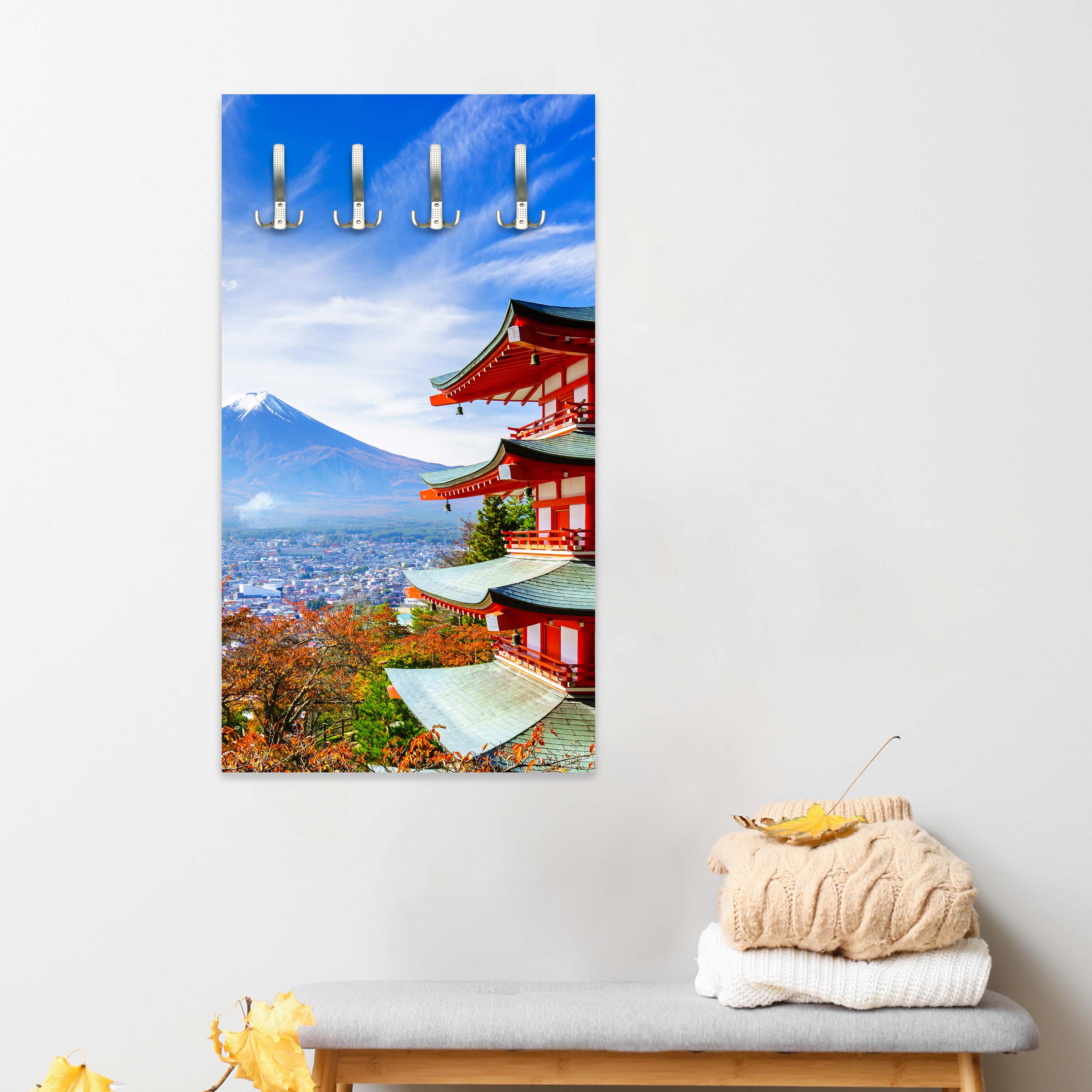 Garderobe Mount Fuji-Chureito Pagoda M0552 entdecken - Bild 6