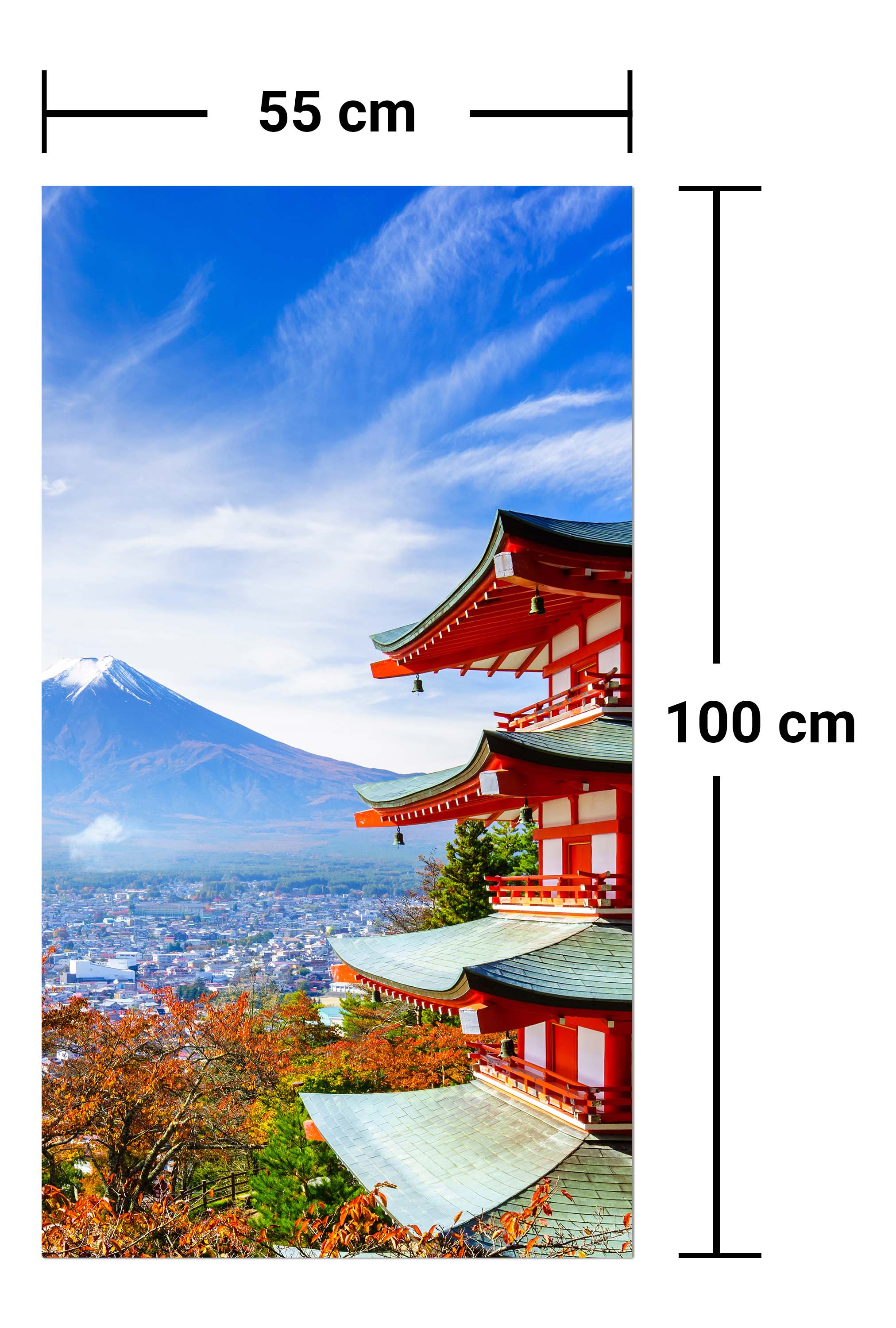 Garderobe Mount Fuji-Chureito Pagoda M0552 entdecken - Bild 7