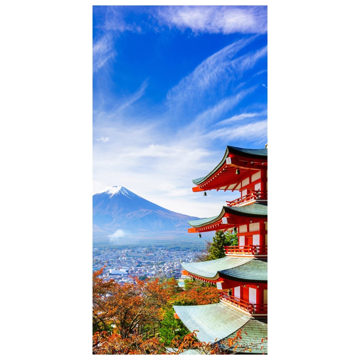 Türtapete Mount Fuji-Chureito Pagoda M0552 - Bild 2