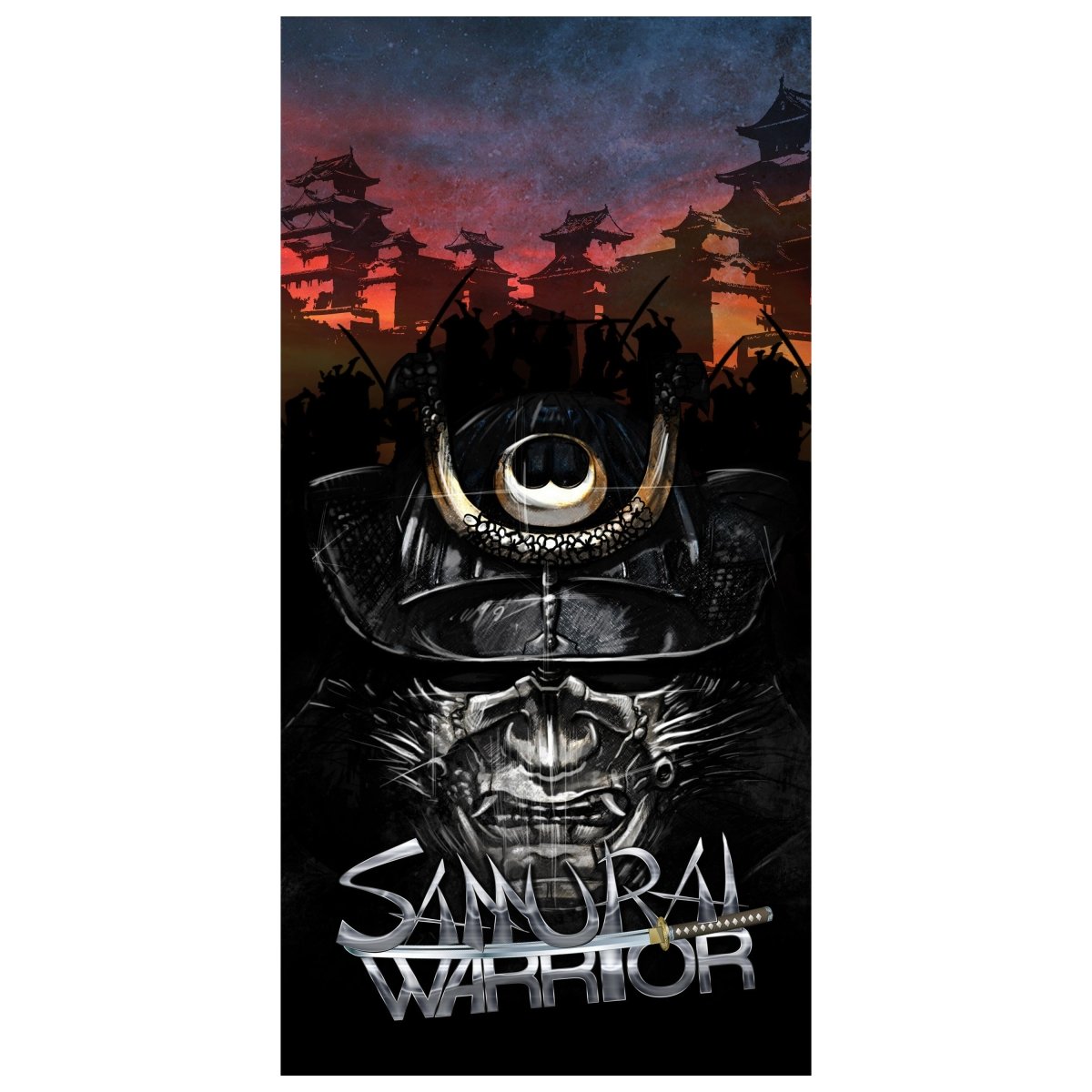 Türtapete Samaurai Warrior M0560 - Bild 2