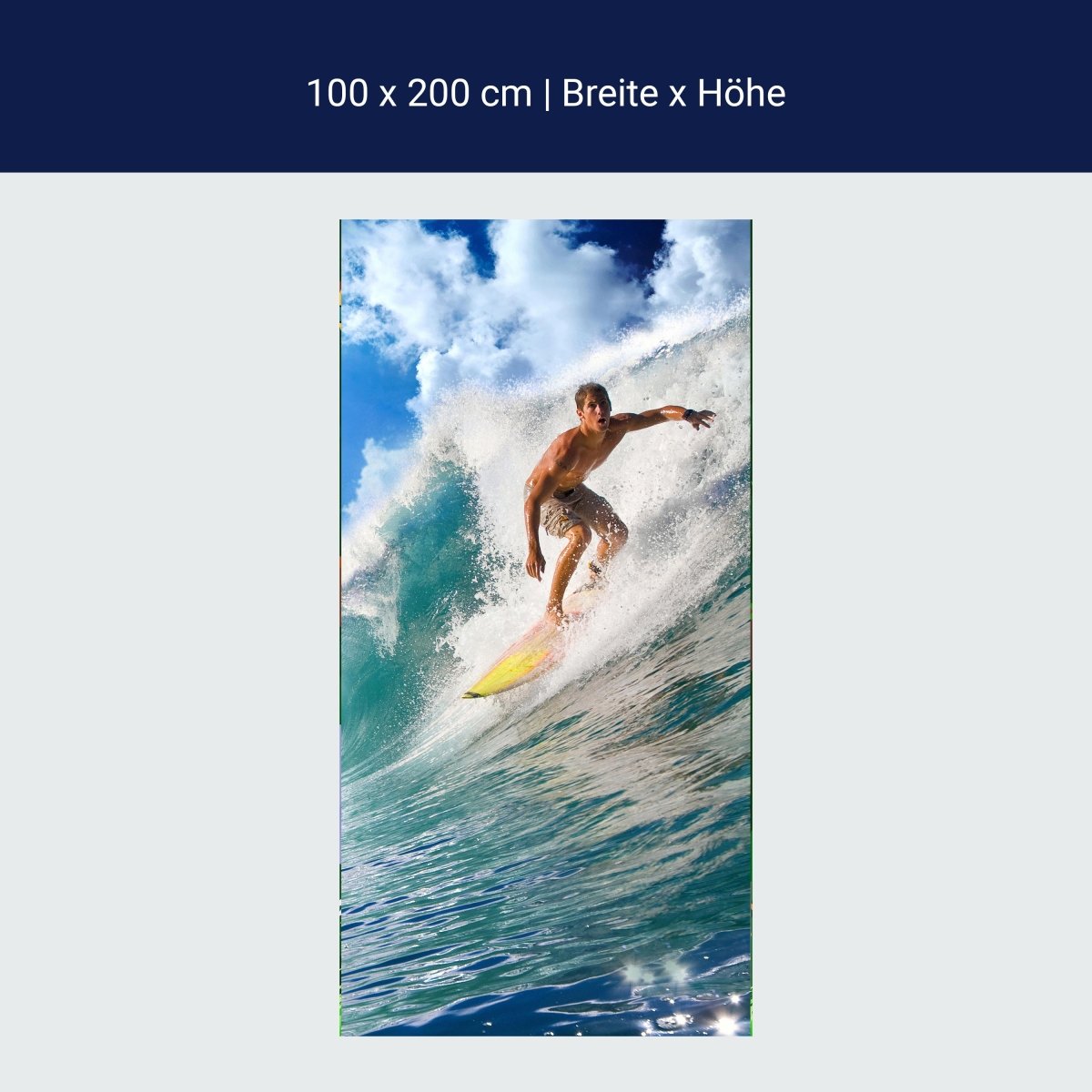 Türtapete Surfing M0561