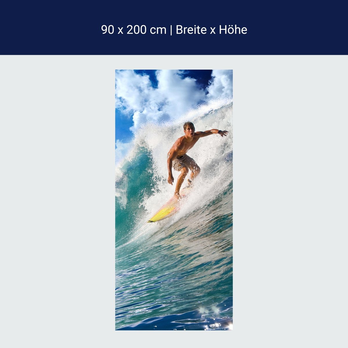 Türtapete Surfing M0561