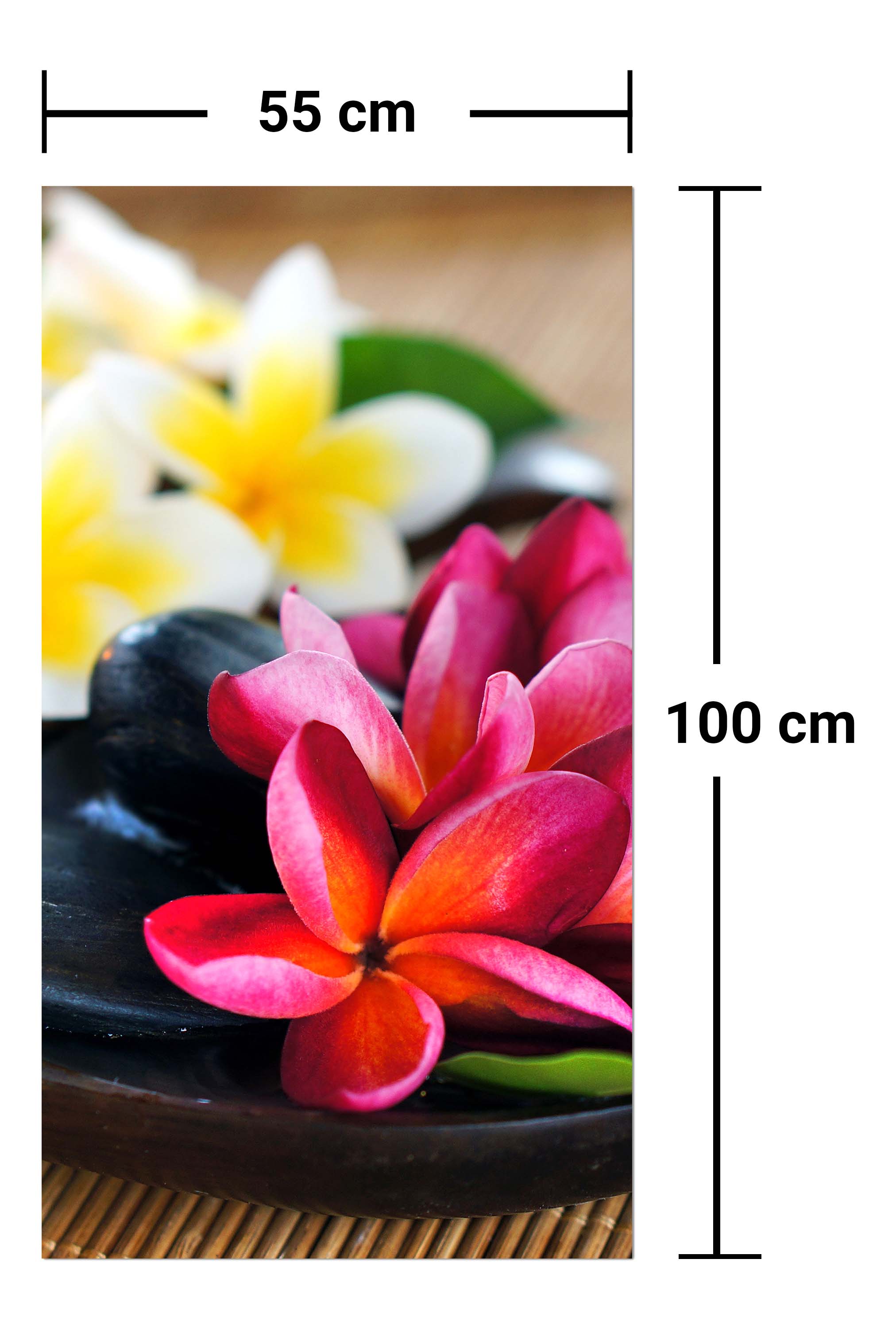 Garderobe Fangipani Blumen M0570 entdecken - Bild 7
