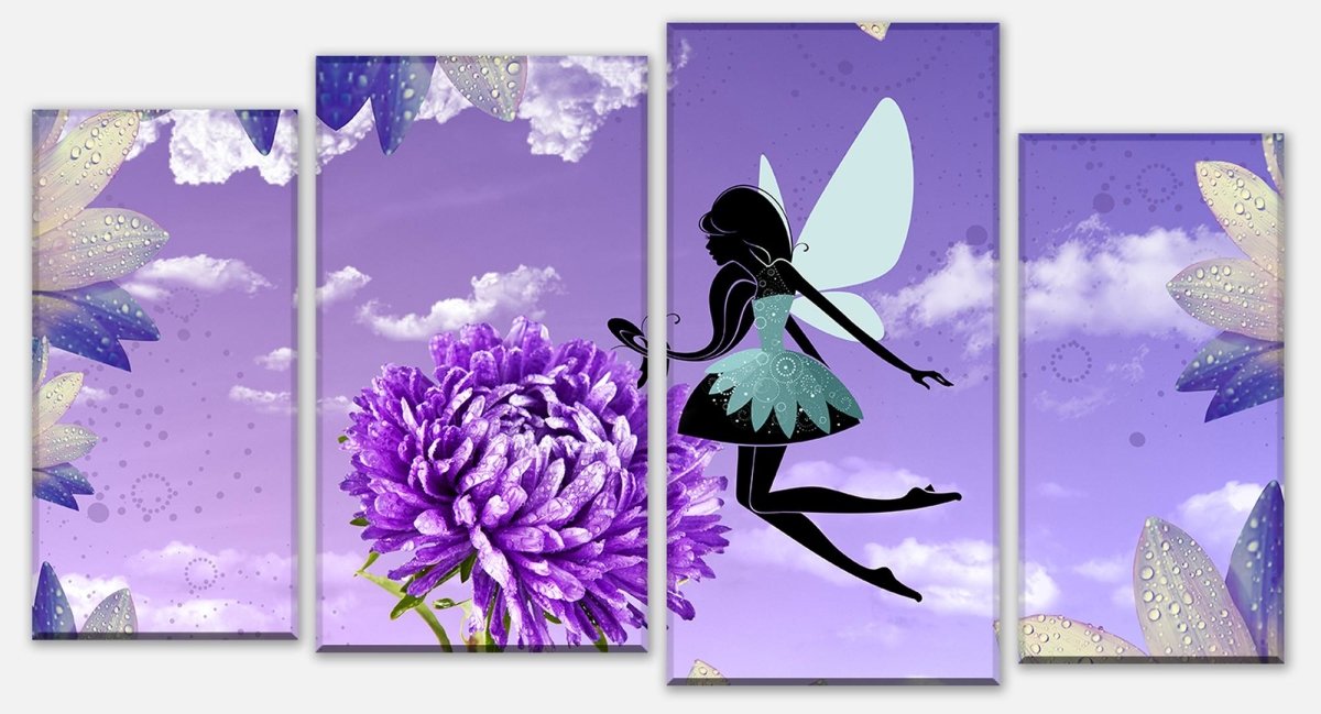 Canvas stretcher flower fairy M0576