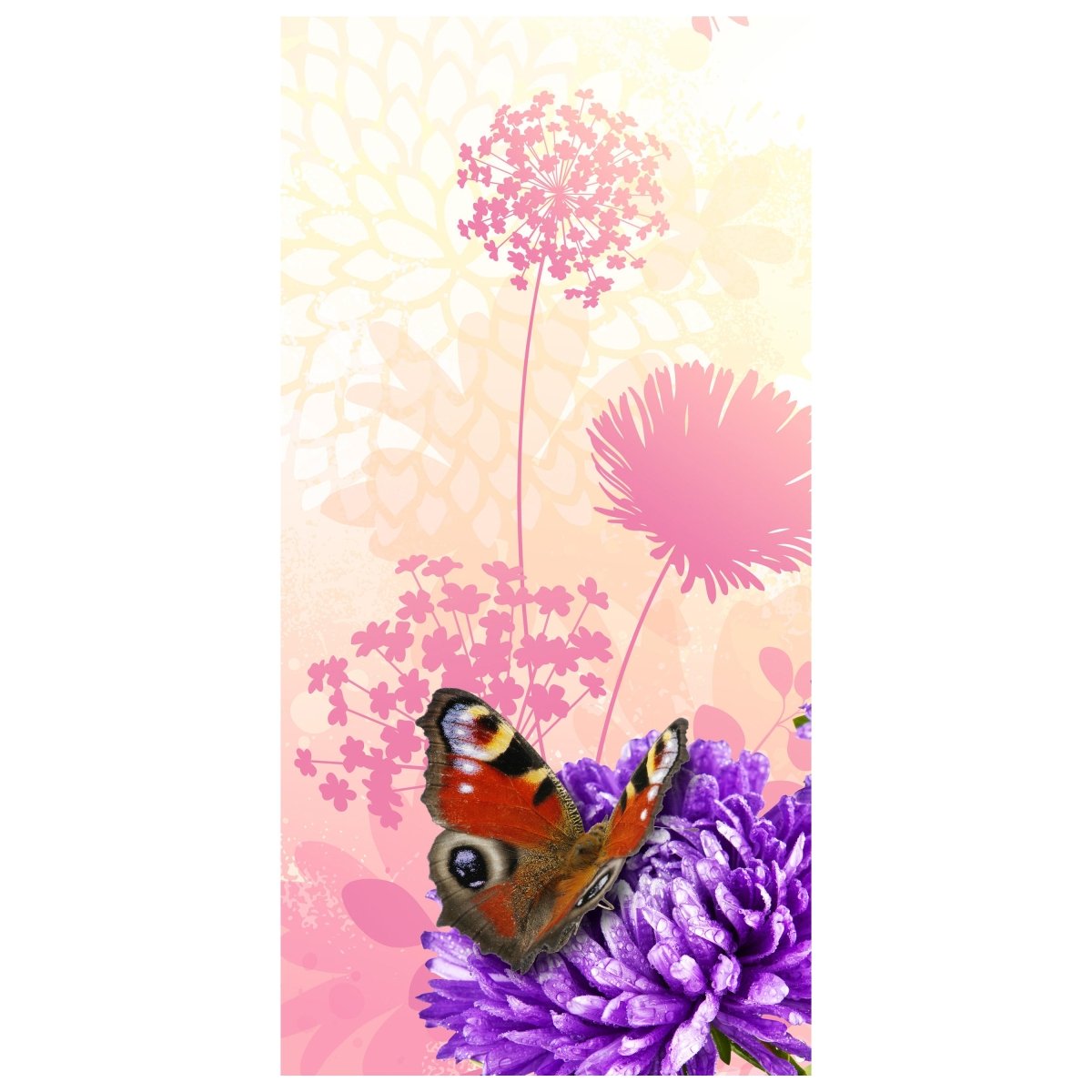Türtapete Schmetterlinge M0579 - Bild 2