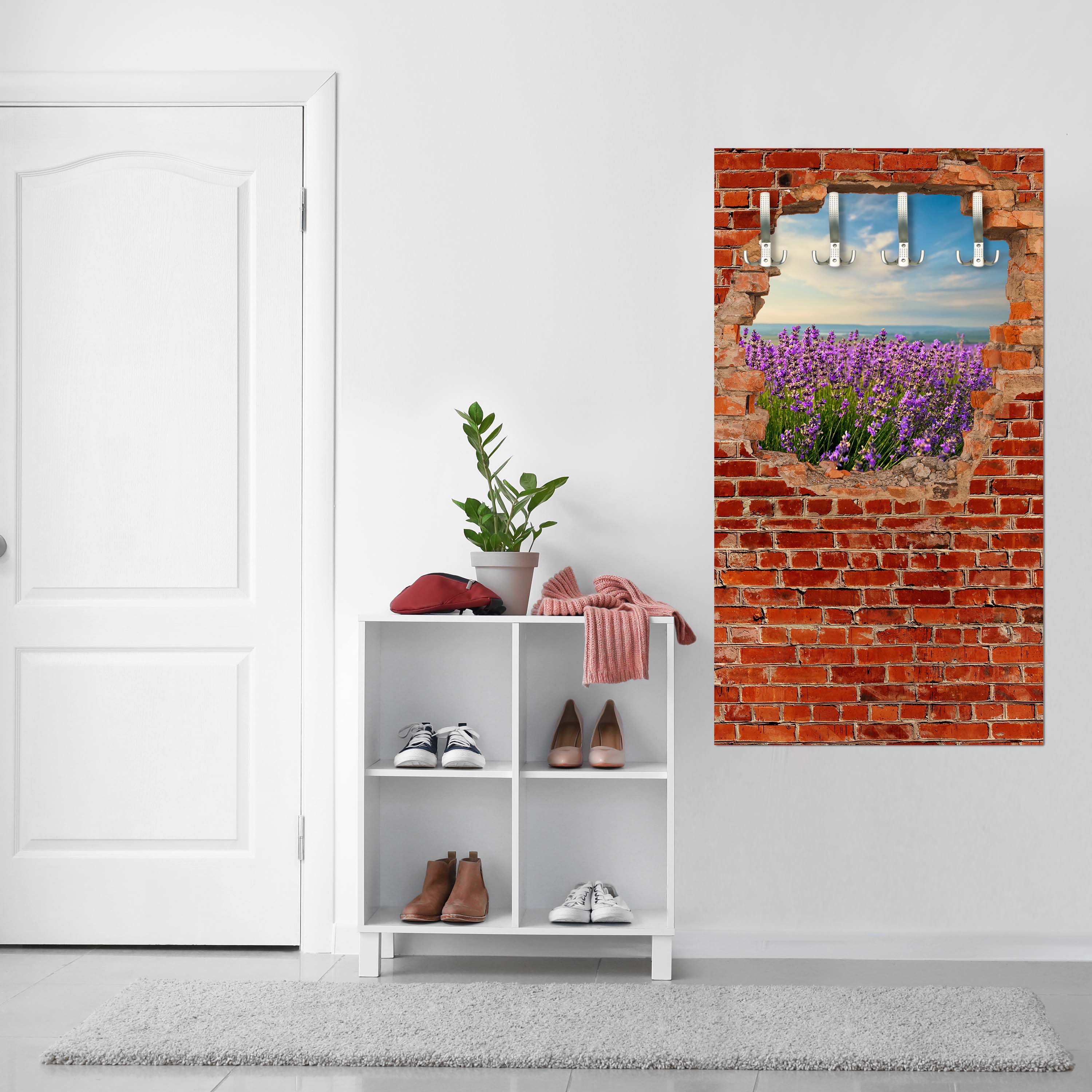 Garderobe Lavendel - Roter Backstein M0615 entdecken - Bild 3