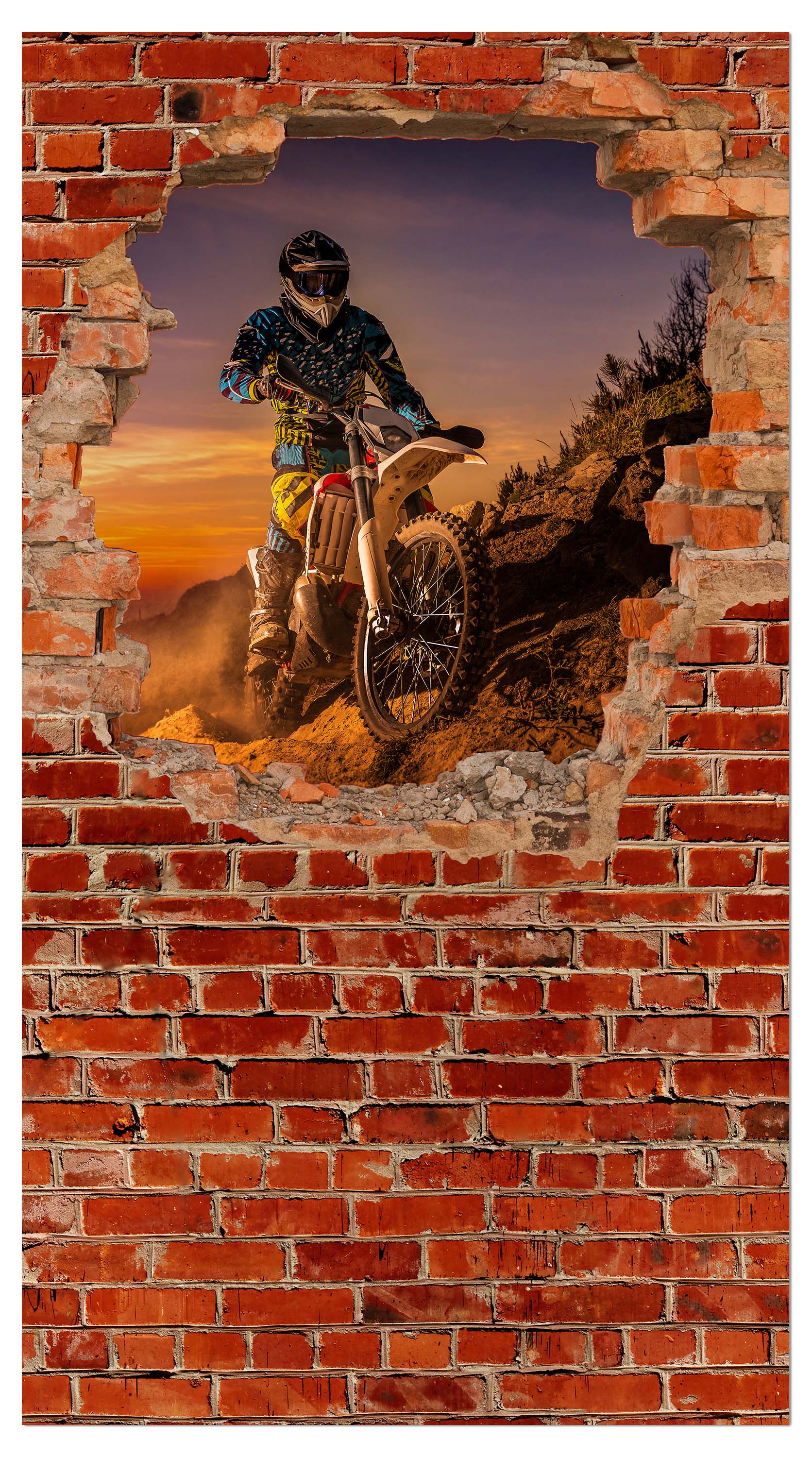 Garderobe Extreme Biker - Roter Backstein M0620 entdecken - Bild 4