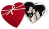 Slate heart with photo and box M0639