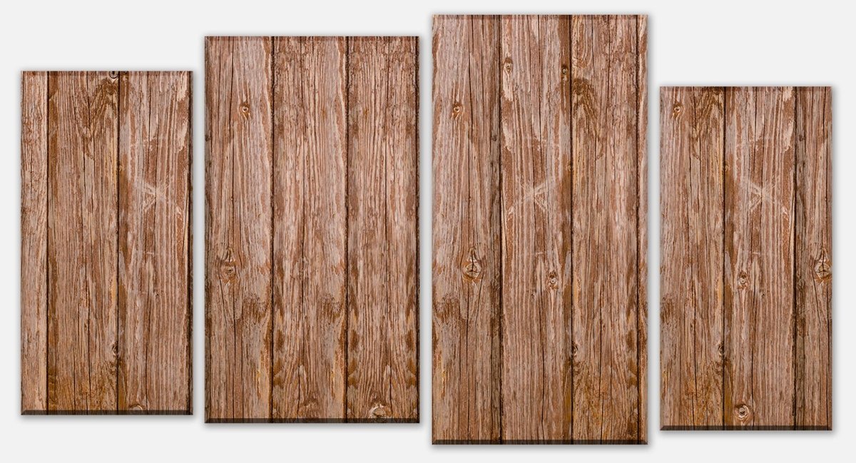 Canvas print Divider wooden wall M0689