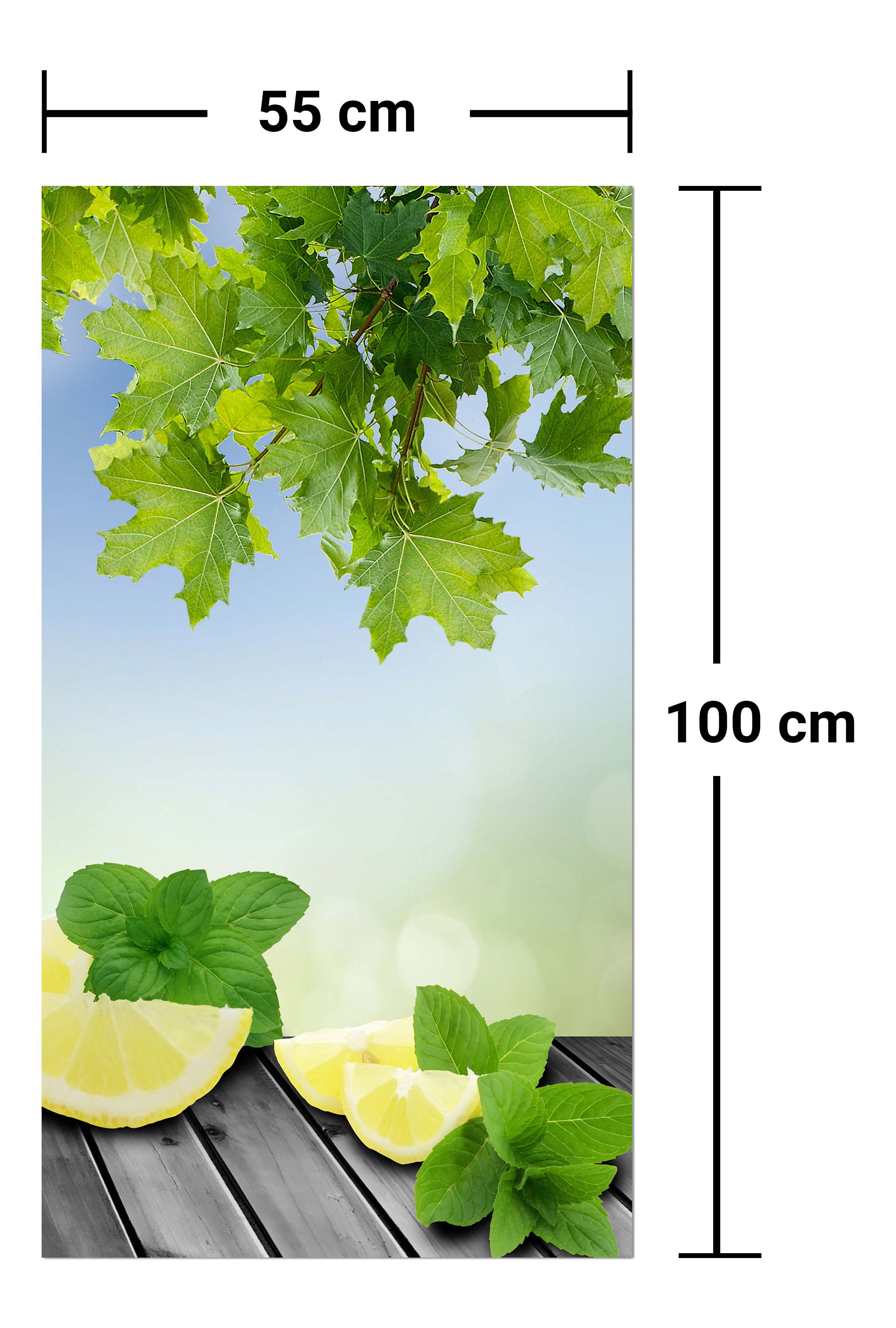 Garderobe Zitronen Grünen Hintergrund M0701 entdecken - Bild 7
