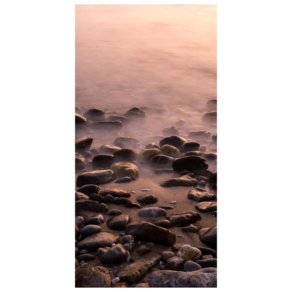 Türtapete Steine und Nebelwasser M0710 - Bild 2