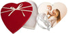 Acrylic glass heart with your own picture and gift box M0715