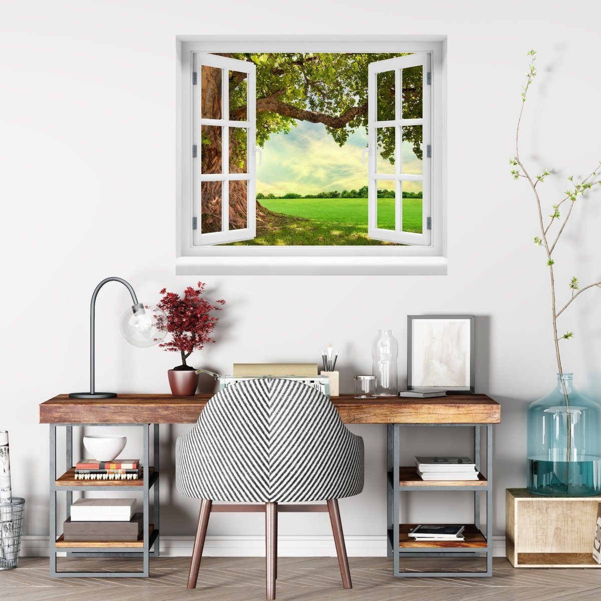 3D wall sticker Spring Meadow - Wall Decal M0715