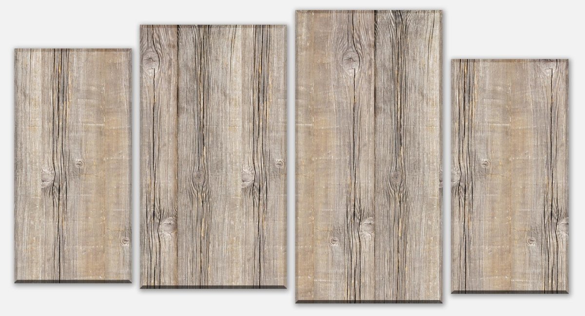 Tableau sur toile Diviseur planche de bois M0720