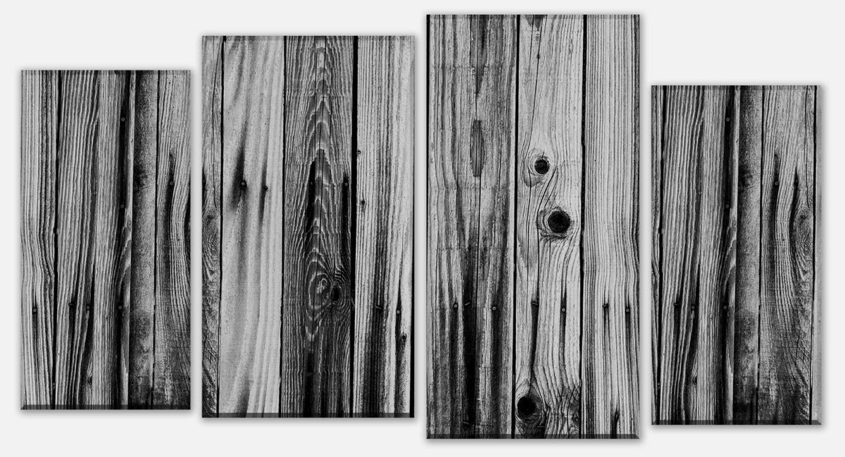 Tableau sur toile Grunge planches de bois M0723