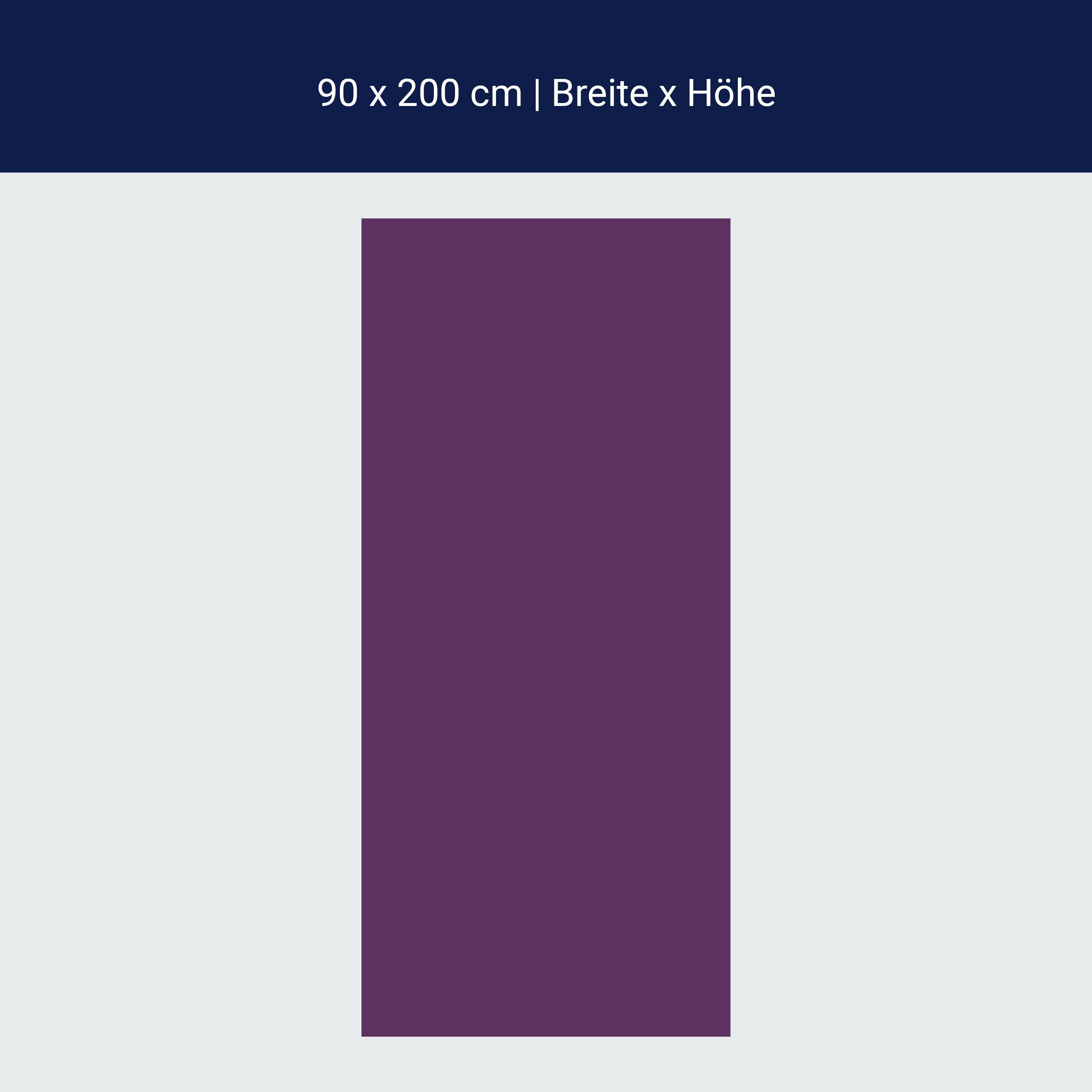 Türtapete einfarbig Violett M0743