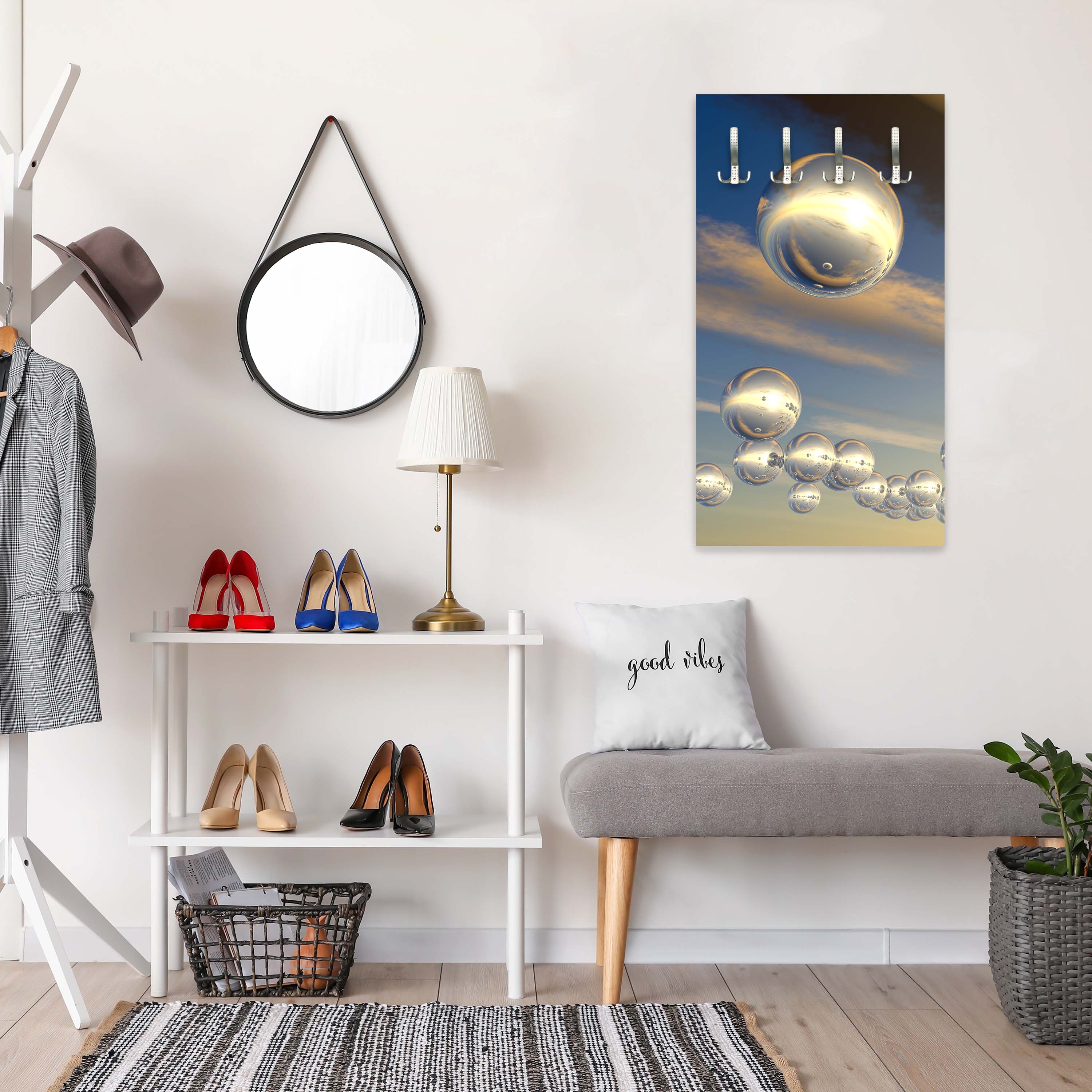 Garderobe Himmel mit futuristischen Sphären M0763 entdecken - Bild 3