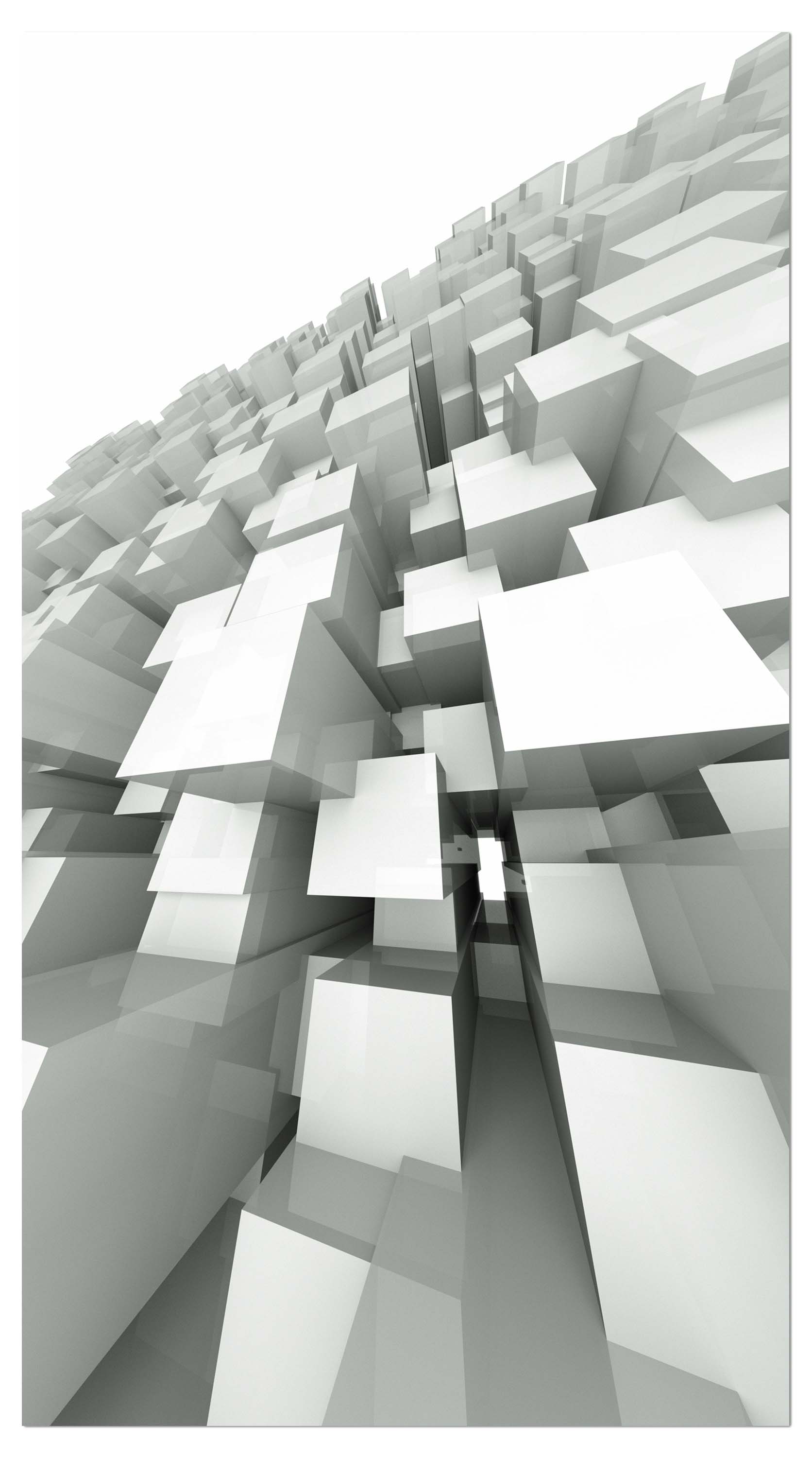 Garderobe 3D-Hintergrund mit quadratischen Strukturen M0766 entdecken - Bild 4
