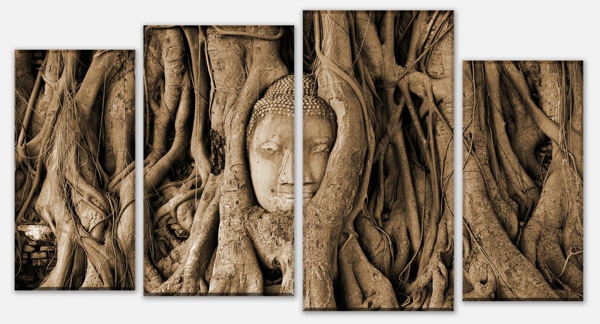 Stretched canvas print Temple of the Great Relics M0782