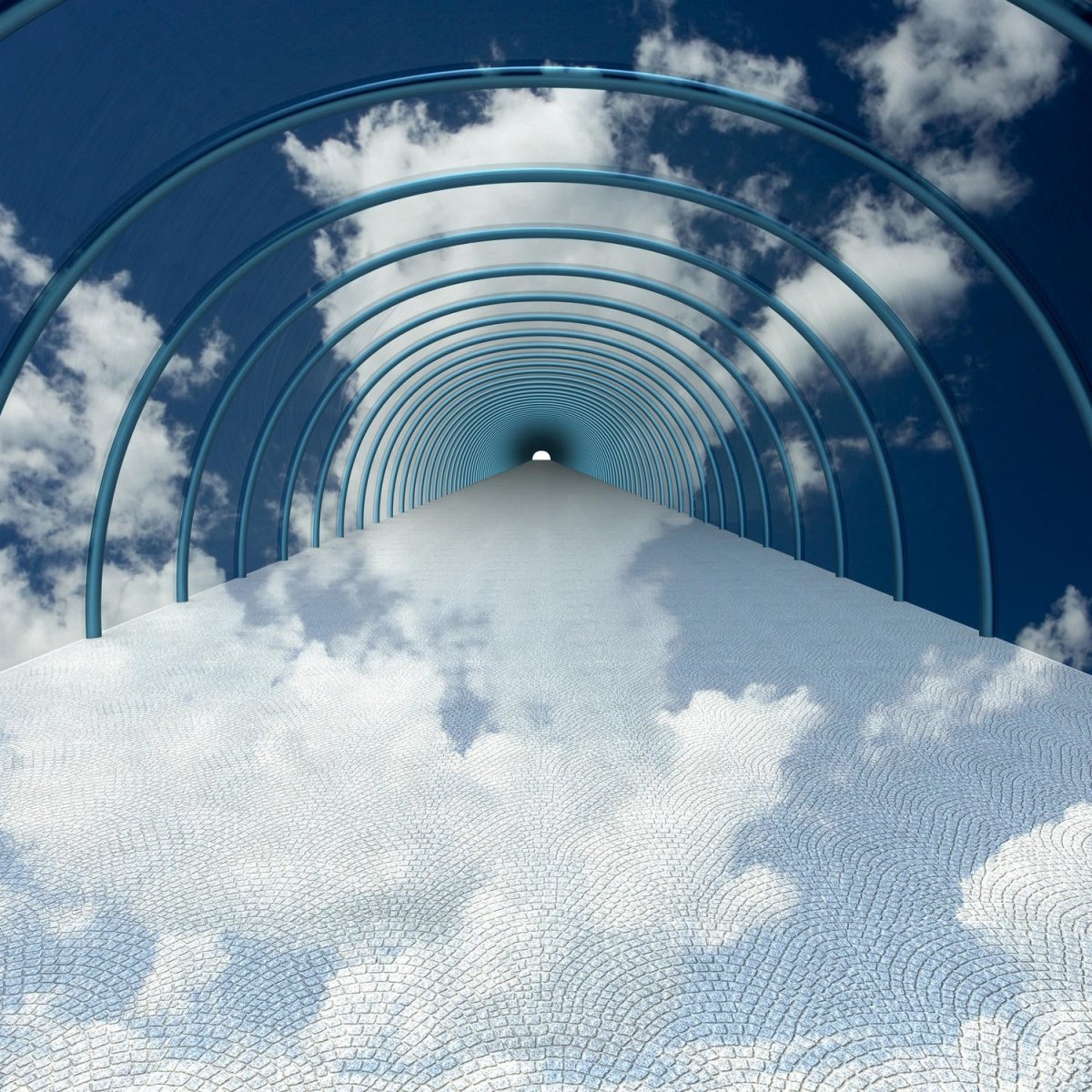 Beistelltisch Tunnel in Wolken M0784 entdecken - Bild 2