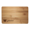 Heart breakfast board, name M0787