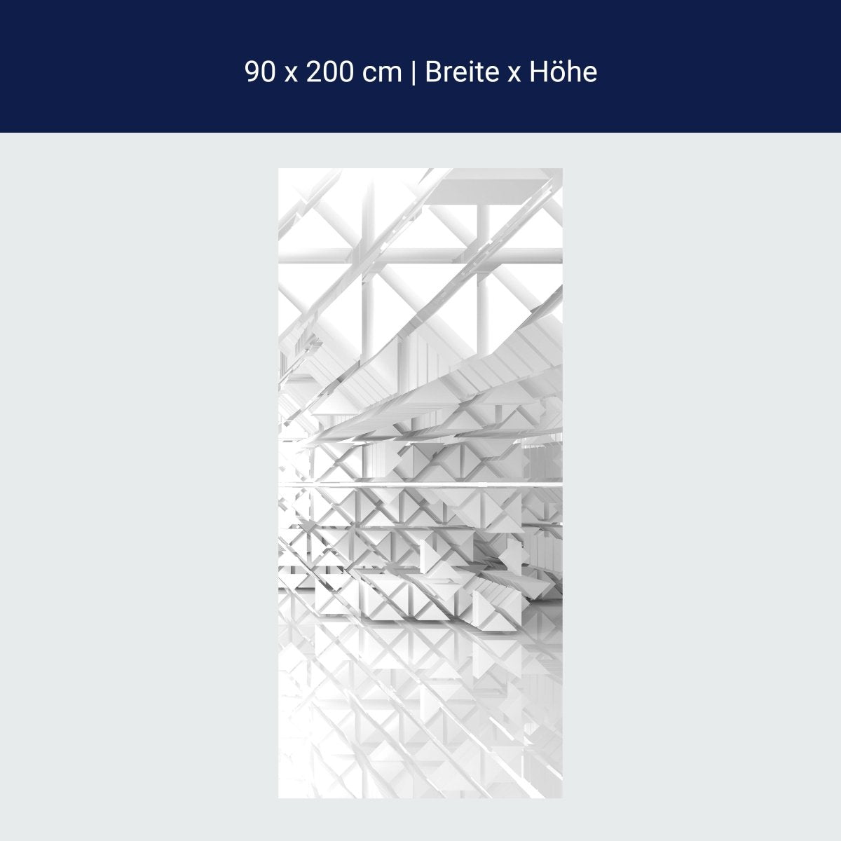 Porte Murale Blanc Architecture Room Extension M0790