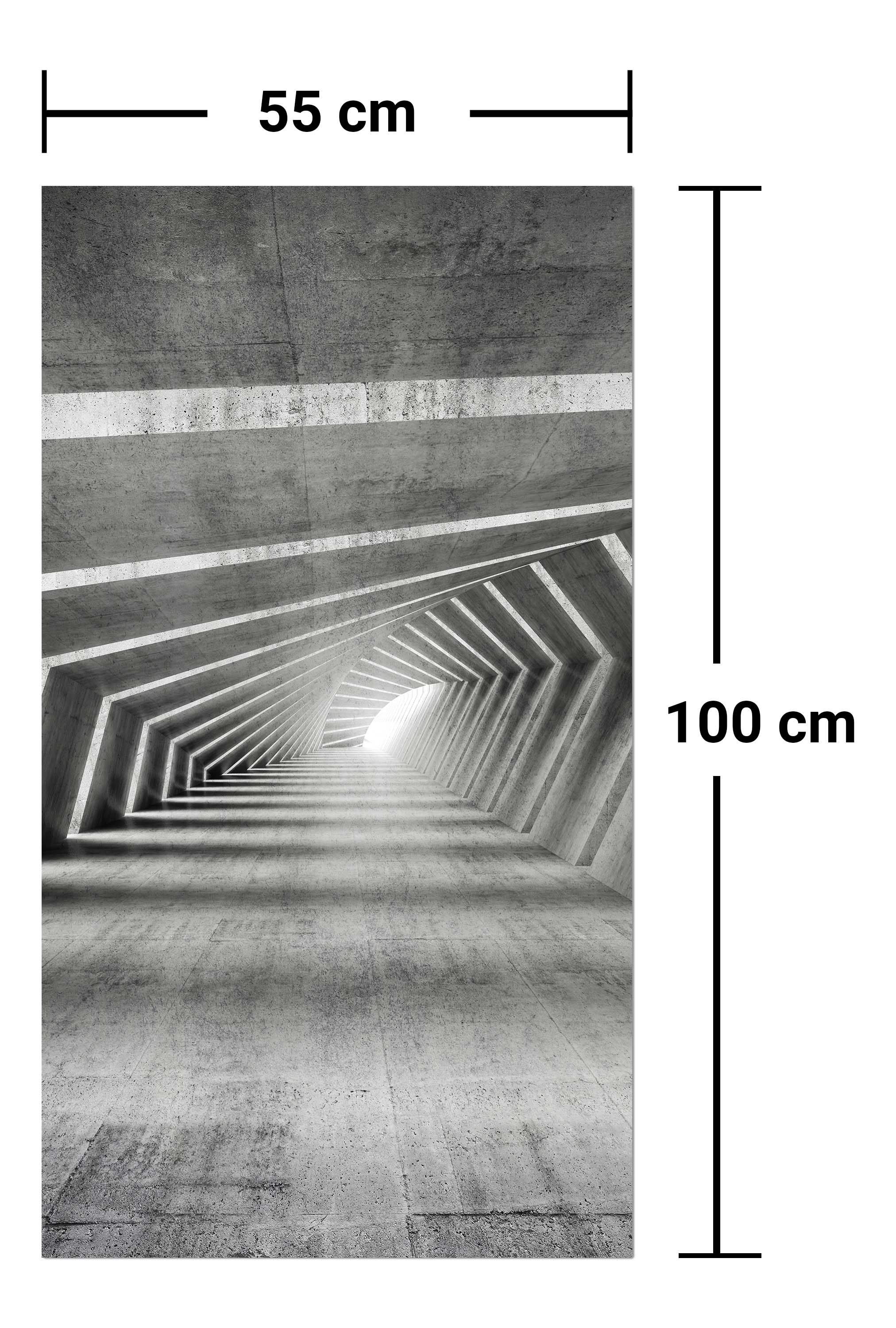 Garderobe beleuchteter Beton-Korridor M0794 entdecken - Bild 7