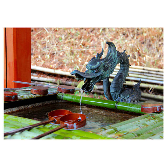 Fototapete Brunnen im japanischen Tempel-garten M0812 - Bild 2