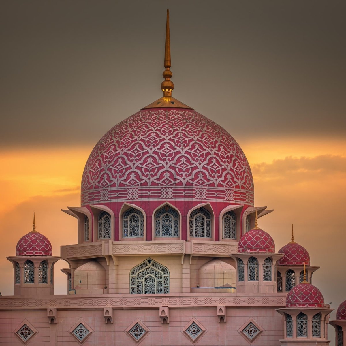 Beistelltisch Sonnenuntergang über Putrajaya-Moschee, Malaysia M0815 entdecken - Bild 2