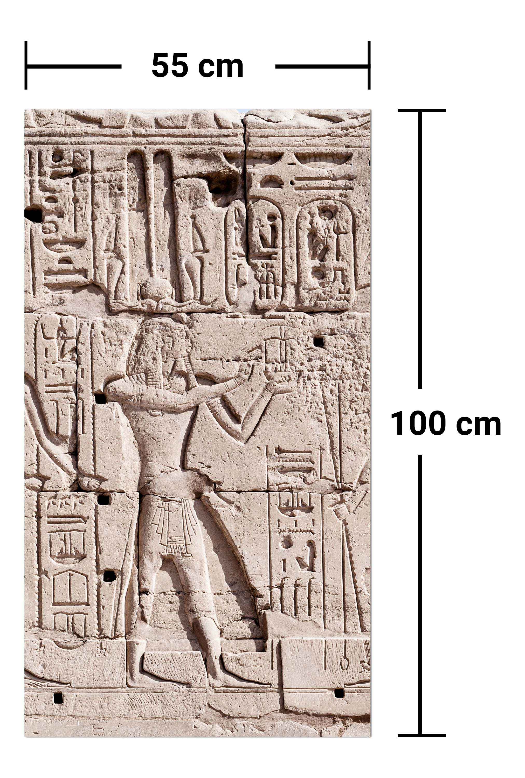 Garderobe Hieroglyphenschnitzereien an der Wand M0817 entdecken - Bild 7