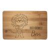 Breakfast board lion, here crumbles M0817