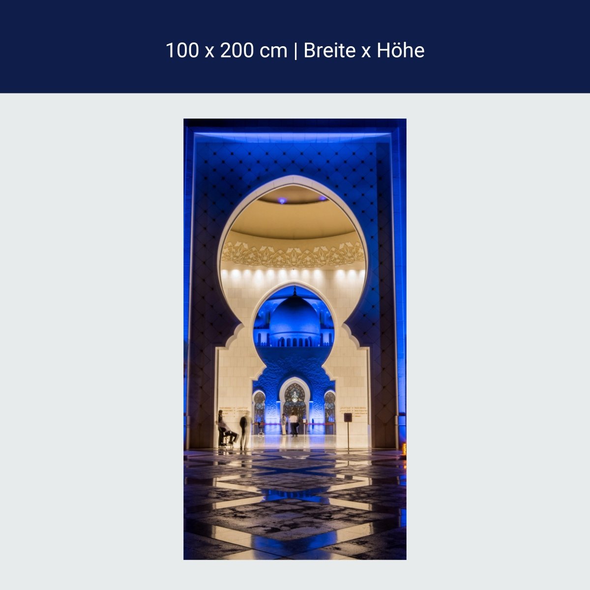 Paroi de douche Grande Mosquée Sheikh Zayed M0818