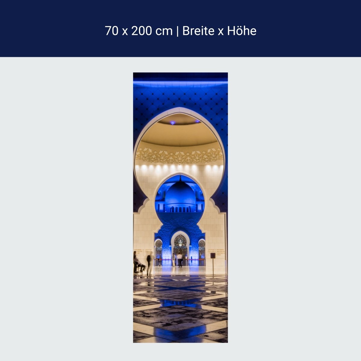 Paroi de douche Grande Mosquée Sheikh Zayed M0818