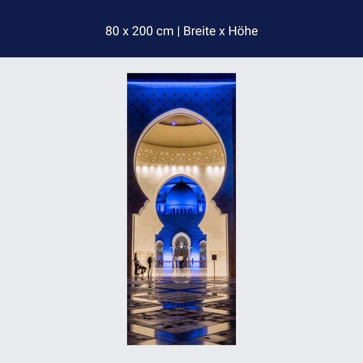 Duschwand Scheich Zayed-Moschee M0818