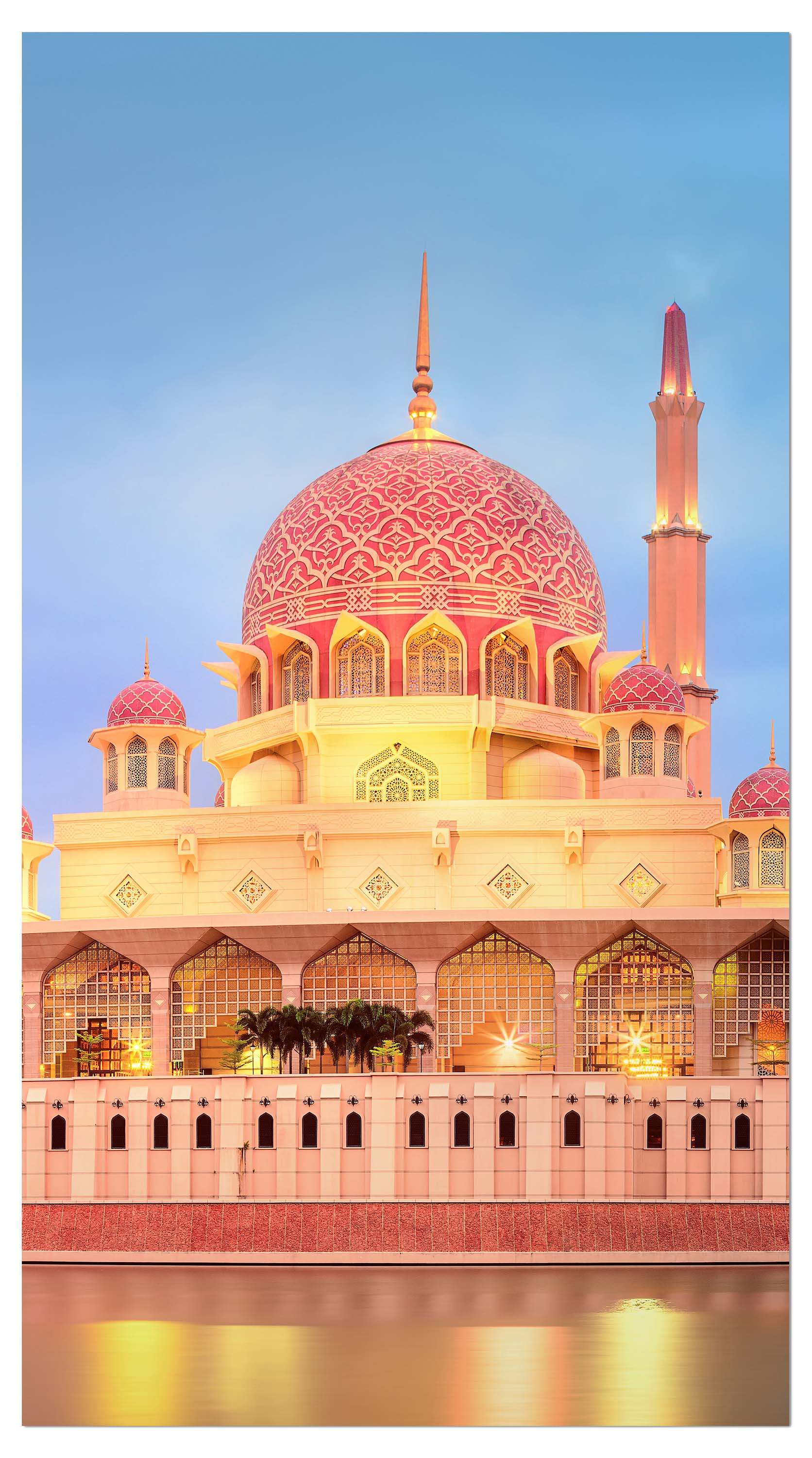 Garderobe Sonnenuntergang über Putrajaya-Moschee M0819 entdecken - Bild 4